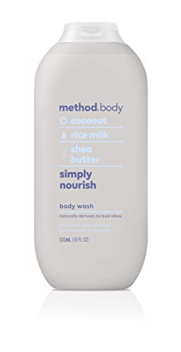 Method Body Wash : texture gel riche qui mousse rapidement.