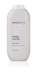 Method Body Wash : texture gel riche qui mousse rapidement.