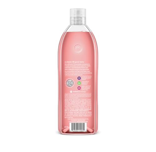 Bouteille mousse Method au pamplemousse rose, emballage recyclable et durable