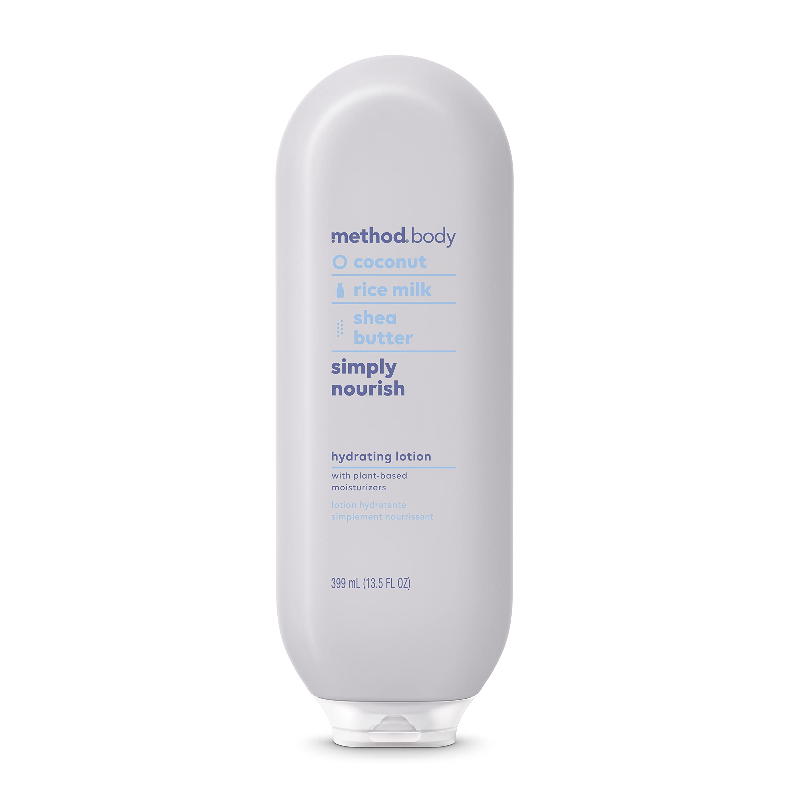 Method Daily Lotion Simply Nourish – bouteille prête à hydrater durablement la peau