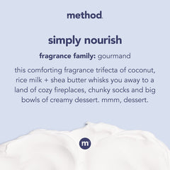  Pompe pratique pour une application facile de Method Daily Lotion Simply Nourish