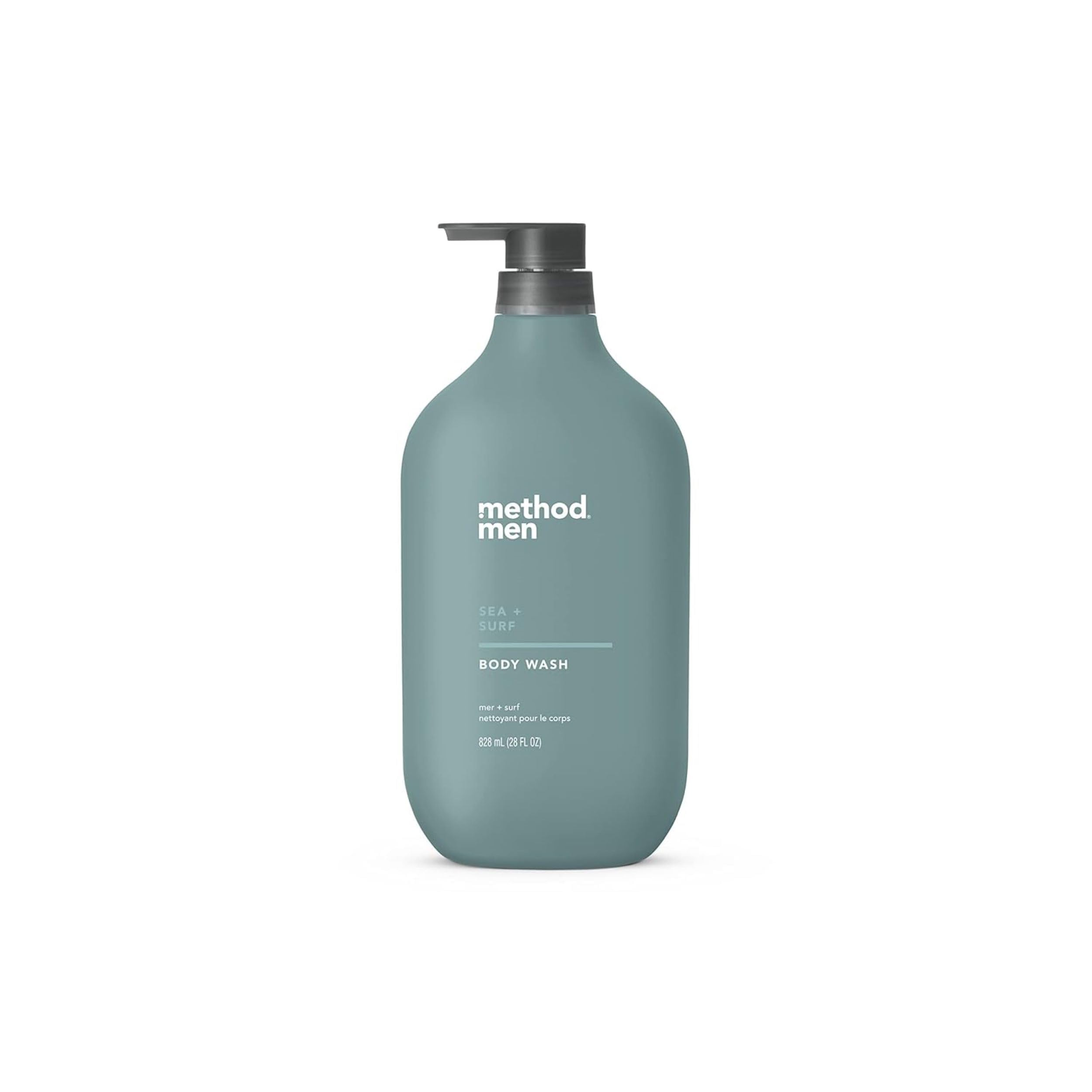 Gel douche Method Mer et Vagues, bouteille 28 oz, nettoyage rafraîchissant pour le quotidien