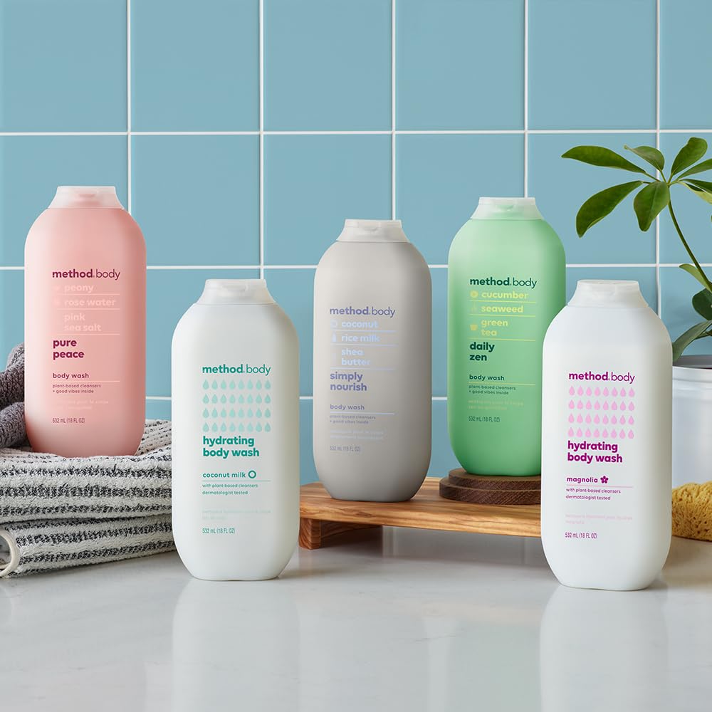 Method Magnolia: emballage sans parabènes ni phtalates, choix sûr.