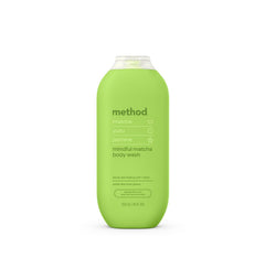 Gel Mindful Matcha Method dans sa bouteille, hydratation douce.