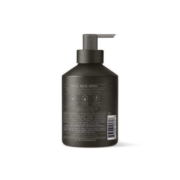 Gel mains Method Lavande violette, bouteille 295 ml, parfum apaisant.