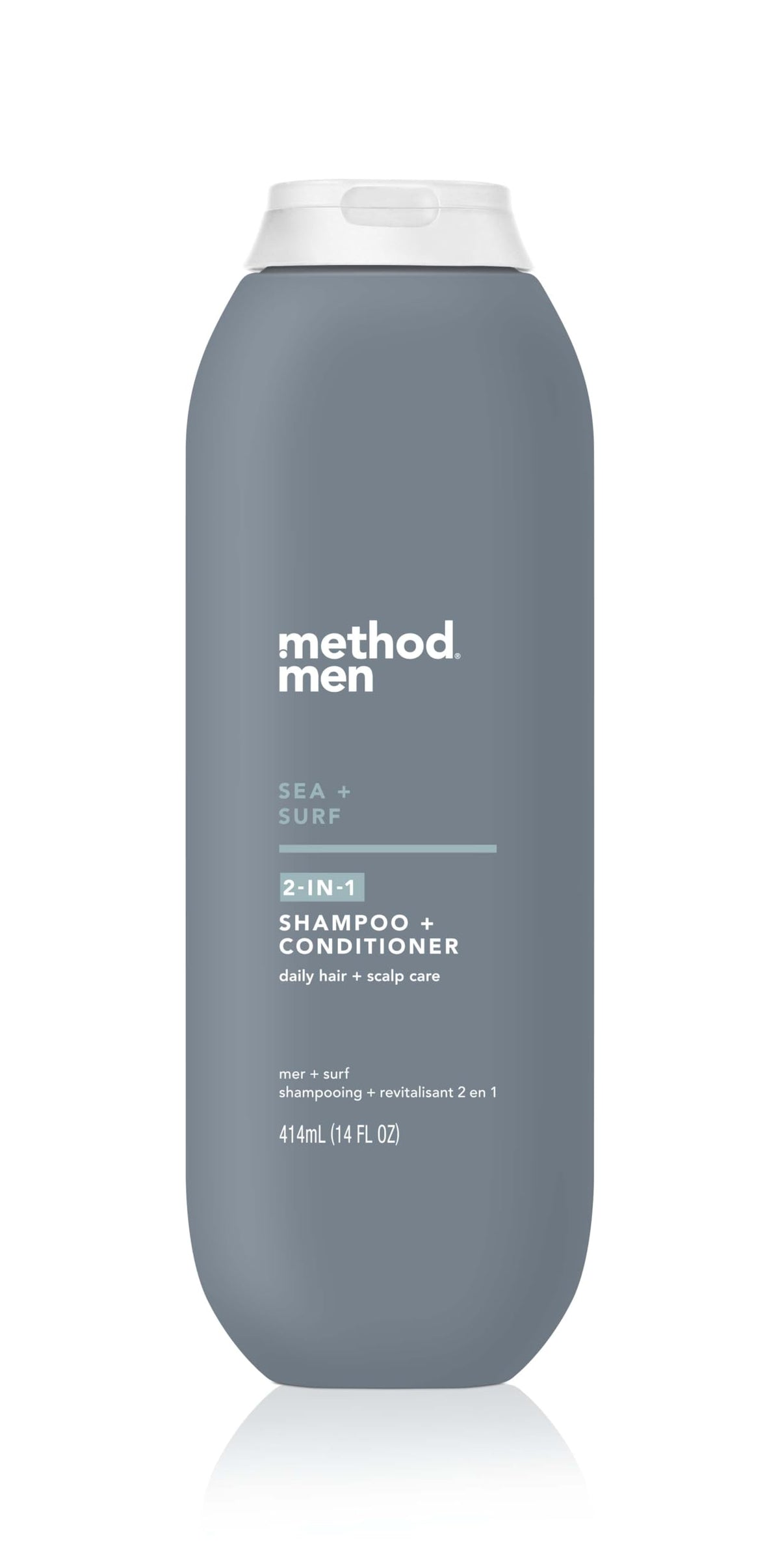 Method Men 2-en-1 Sea + Surf : bouteille de 14 onces pour le quotidien.