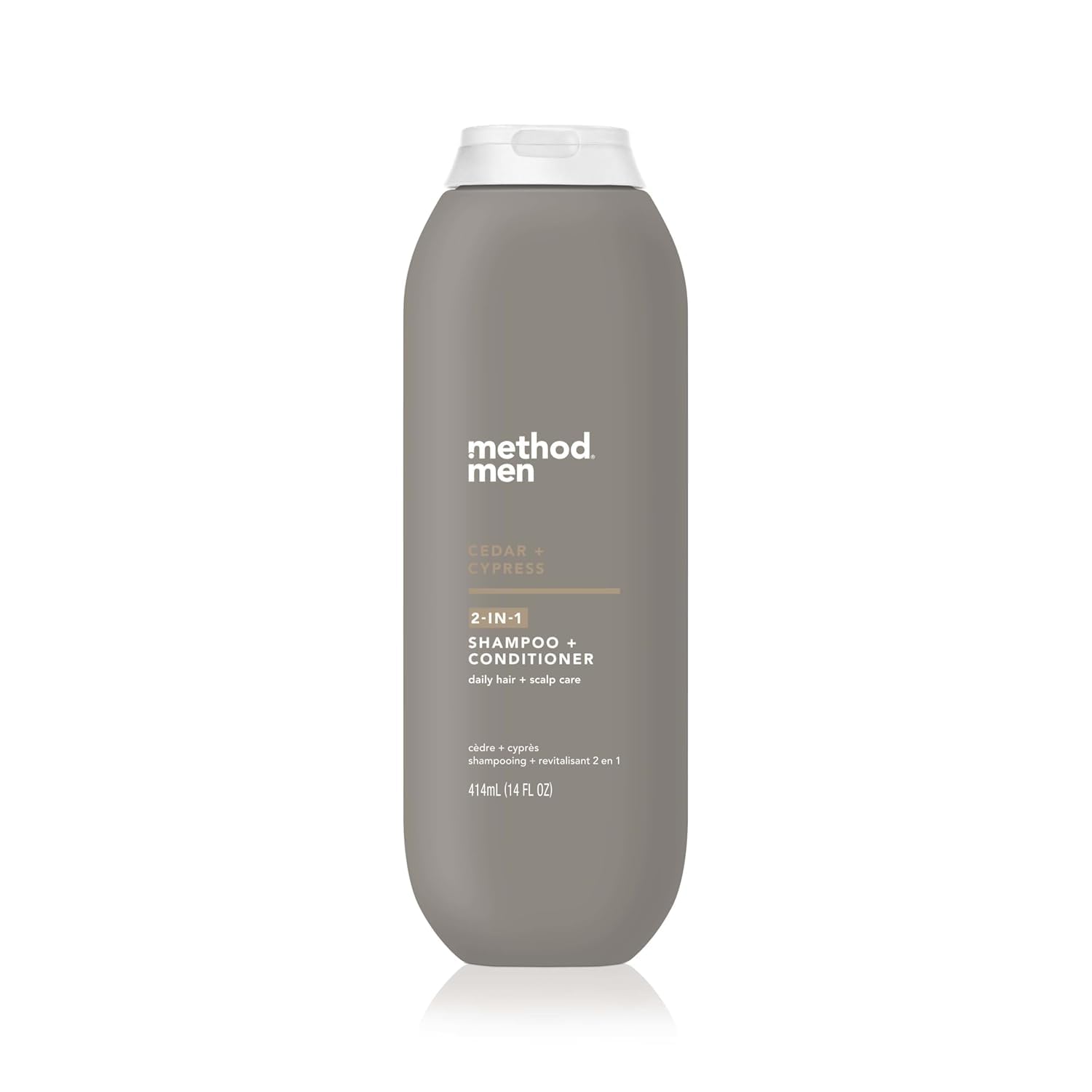 Method Men bouteille Cèdre et Cyprès – hydratation quotidienne et parfum boisé