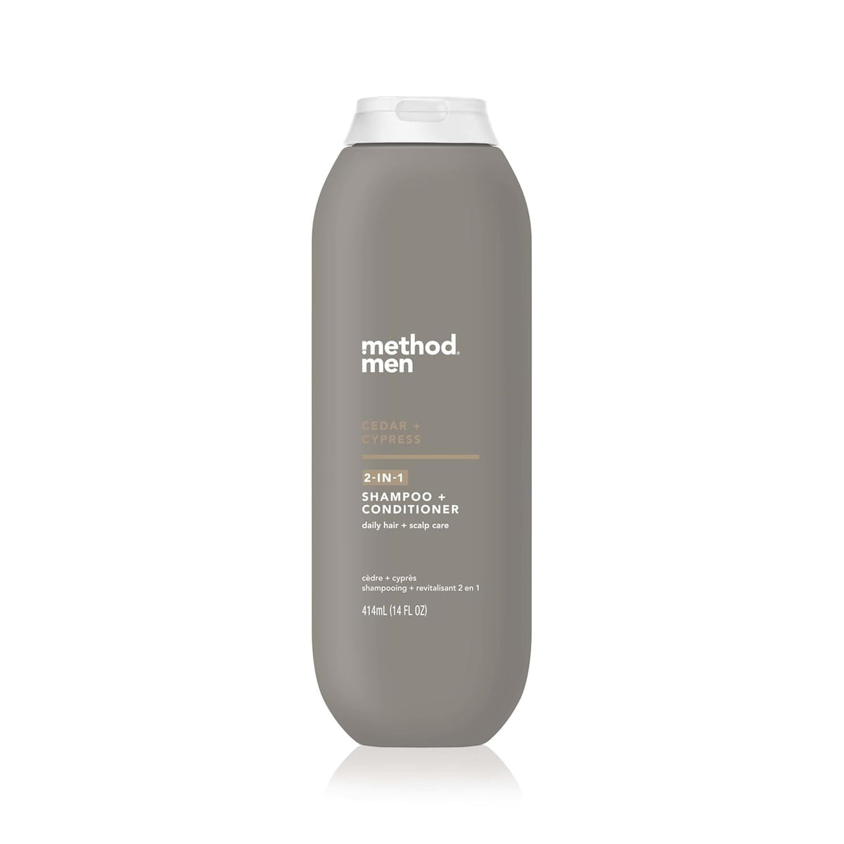Method Men bouteille Cèdre et Cyprès – hydratation quotidienne et parfum boisé