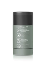 Emballage du déodorant Method Genévrier Sauge, design épuré et respectueux de l'environnement.