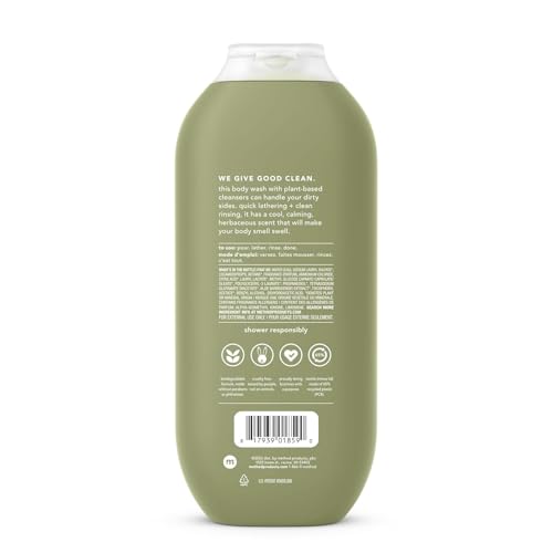 Method Men gel-douche Genievre Sauge — mousse rapide et rinçage facile après utilisation.