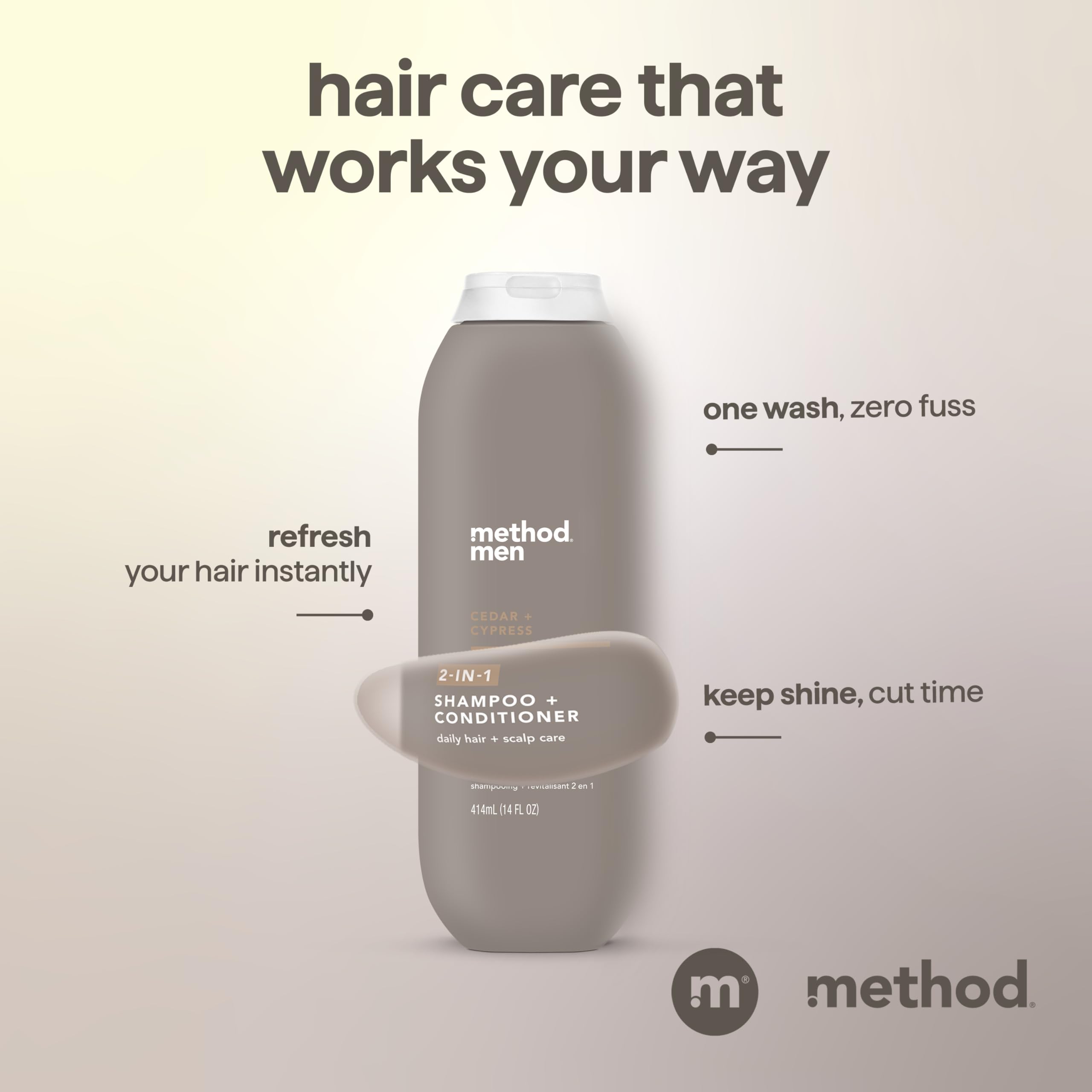 Method Men huile d'argan et jojoba – nourrissant et revitalisant