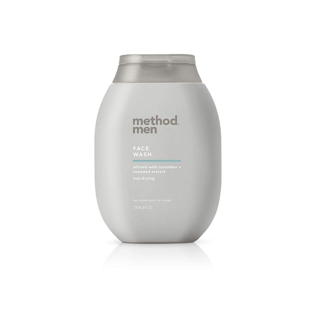 Method Men Sea + Surf – flacon nettoyant visage prêt à l’emploi pour une peau fraîche.