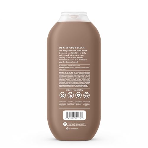 Method Men: bouteille ouverte montre la texture gel et le lavage efficace.