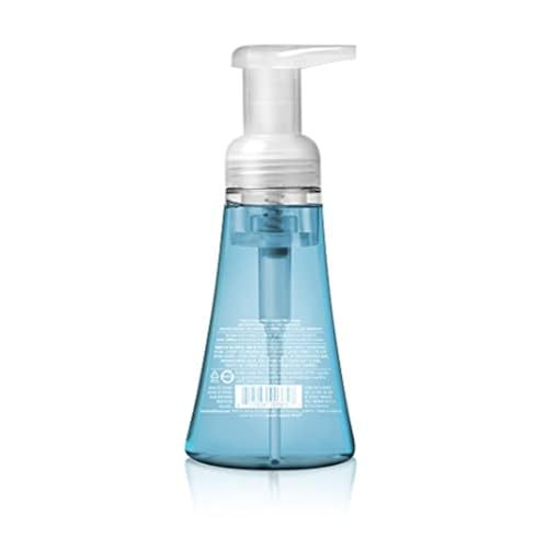 Method savon moussant mains face – vue sur la bouteille et logo écoresponsable.