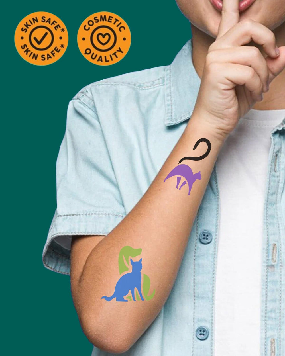 Marqueur Metker tatouage, parfait pour festivals et événements créatifs