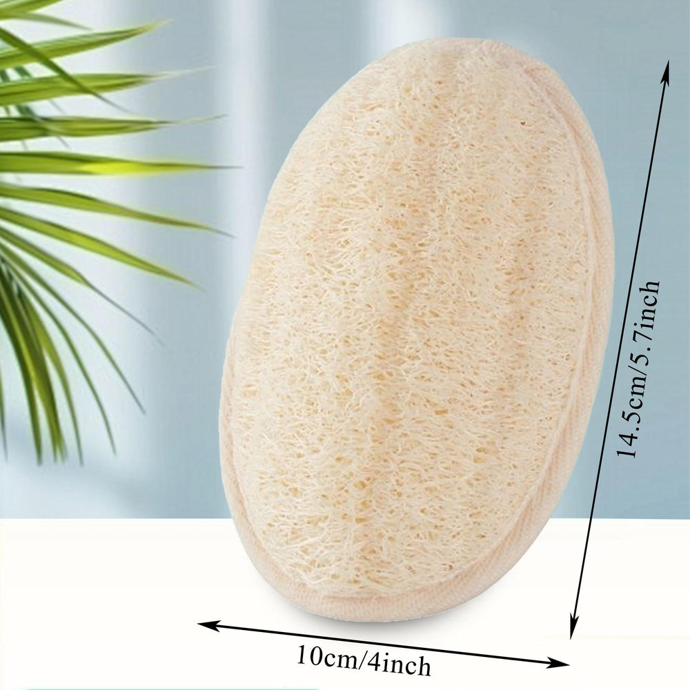 Pad Loofah METLUCK, exfoliation efficace et texture naturelle.