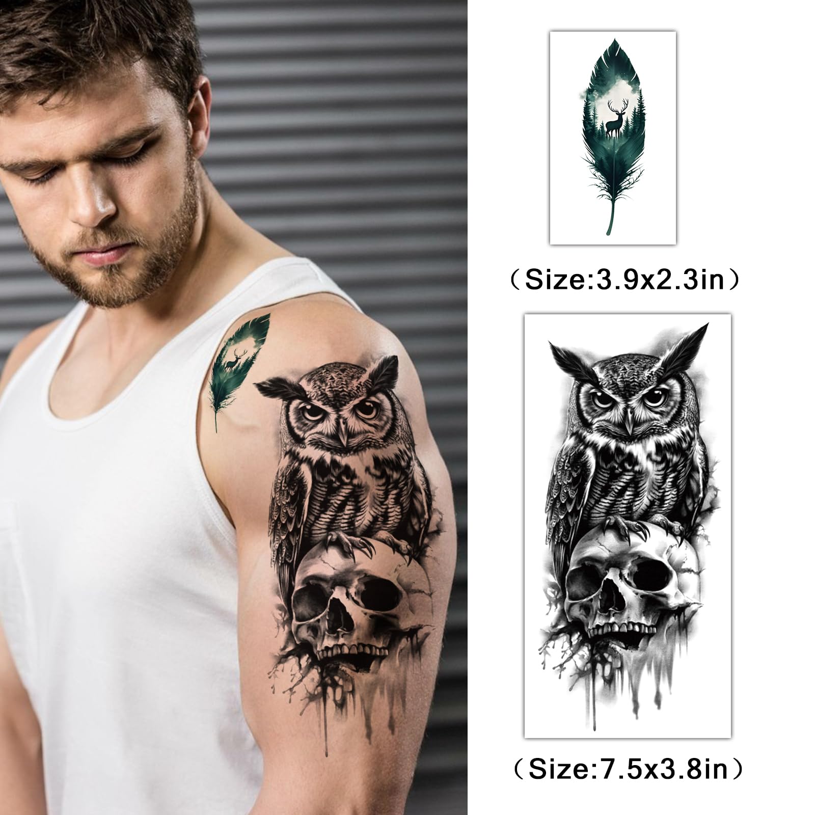 Tatouage Metuu loup réaliste, couleur vive pendant plusieurs jours.