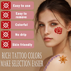 Stylo tatouage Metuu – utilisation facile pour design sur peau
