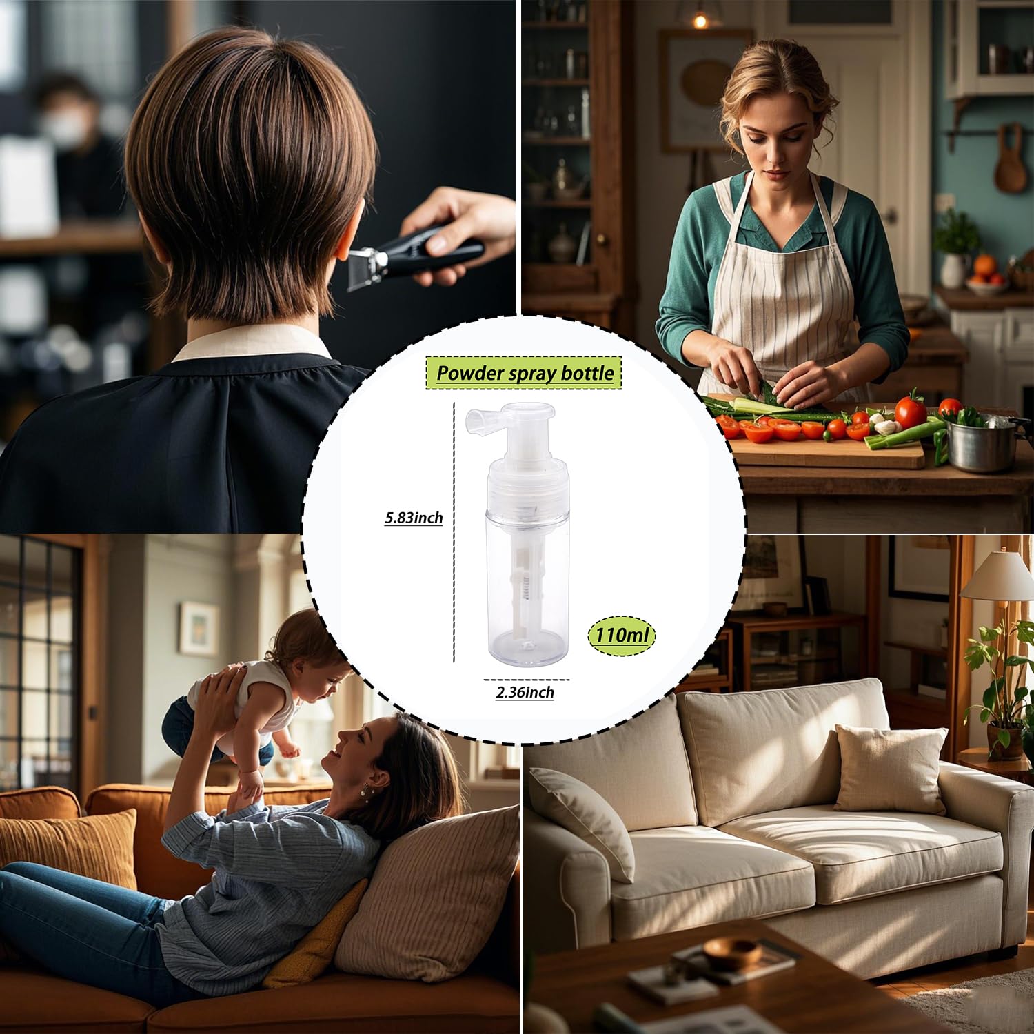 MEYIART systeme dispersion interieur maximise l'etendue du produit.