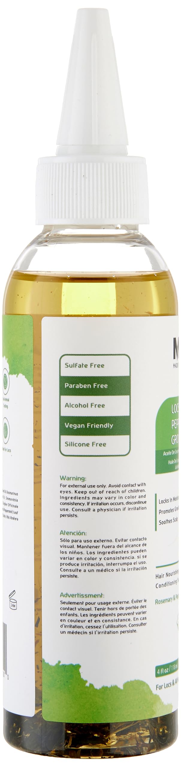 Locs MFL Note Menthe Romarin et parfum frais
