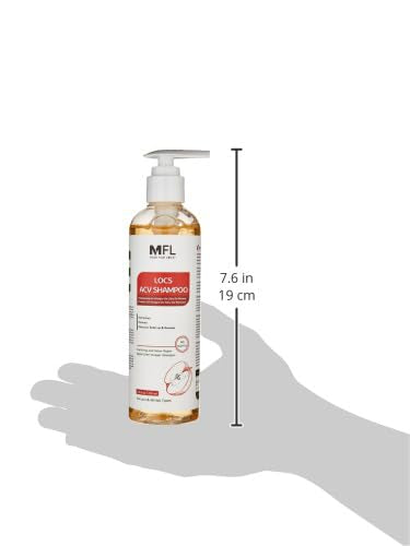 Locs propres et légères après lavage avec le shampoing MFL Locs.