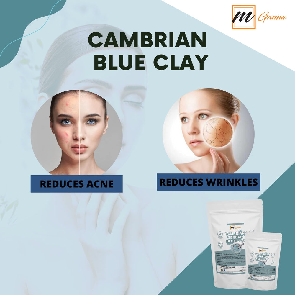 mGanna argile bleue Cambrian – masque multi-usages spa à domicile