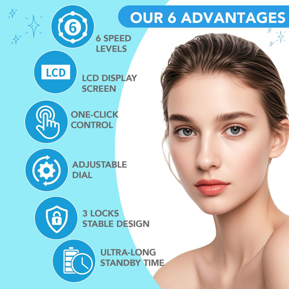 MGGSUG Dermastamp sur visage et corps, soin polyvalent.
