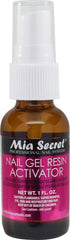 Mia Secret Activateur Gel Résine, pulvérisateur professionnel accélérant le durcissement