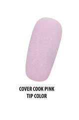 Application facile de Mia Secret Poudre Cover Ongles - résultat salon.