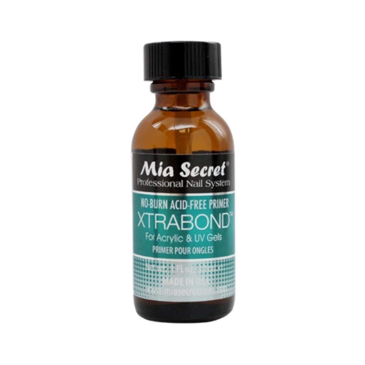 Mia Secret Apret Sans Brulure Xtra Bond: adhérence fiable pour acrylique et gel.