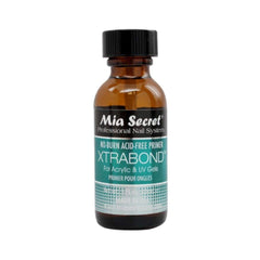 Mia Secret Apret Sans Brulure Xtra Bond: adhérence fiable pour acrylique et gel.