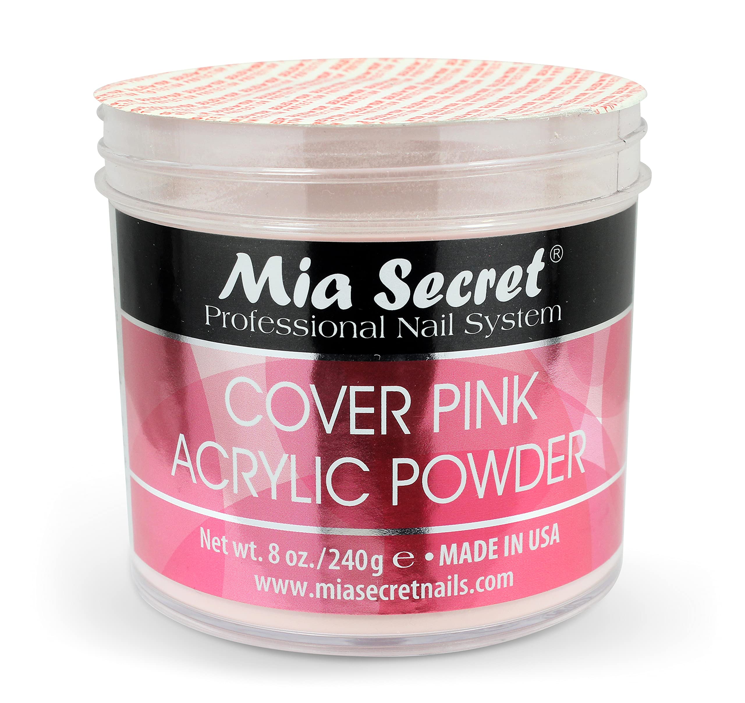 Mia Secret art des ongles rose : poudre adaptée à la manucure artistique