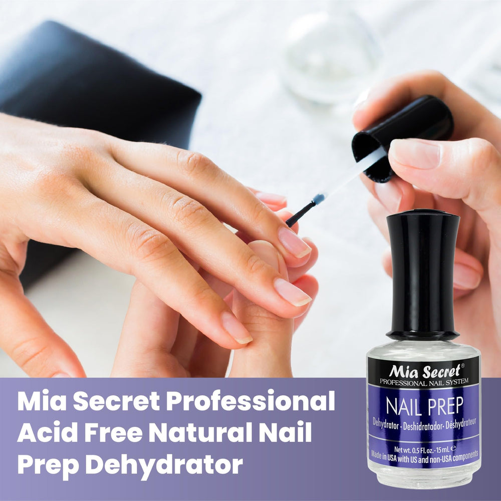 Mia Secret bouteille ergonomique de 15 ml pour faciliter l’application.