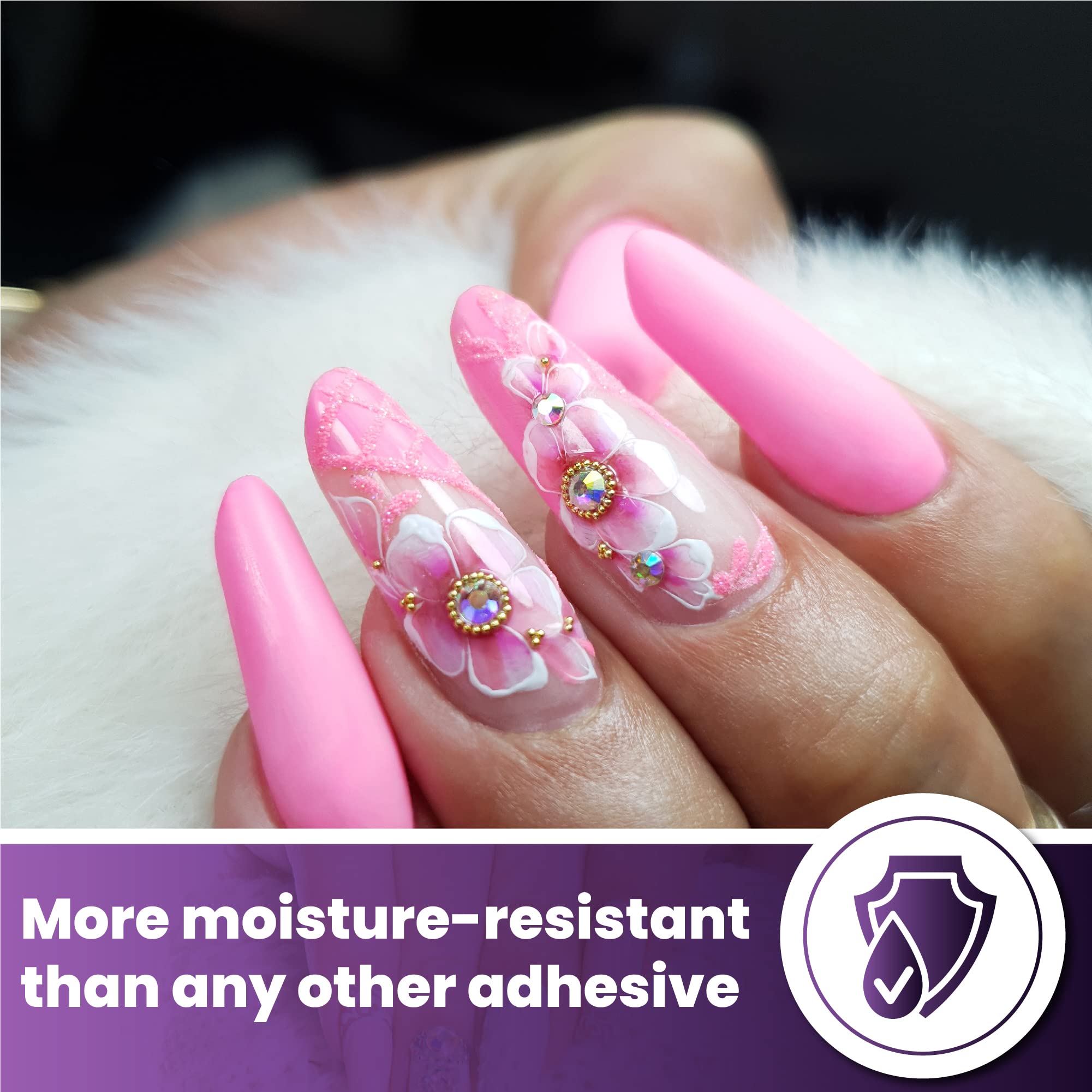 Mia Secret Confort d'Utilisation Colle Ongles Transparente — maniabilité accrue.