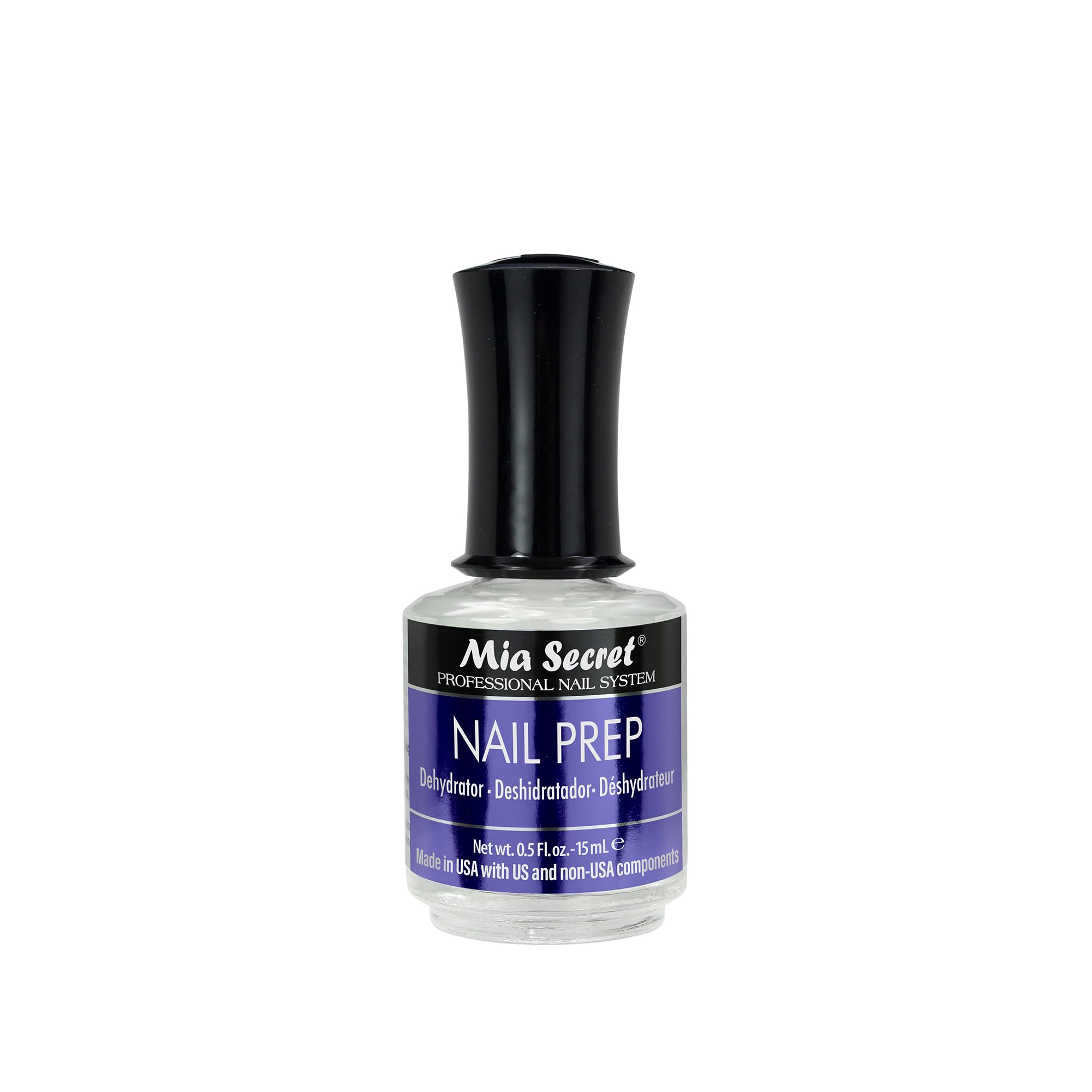 Mia Secret déshydratant sans acide, bouteille de 15 ml prête à l’application.