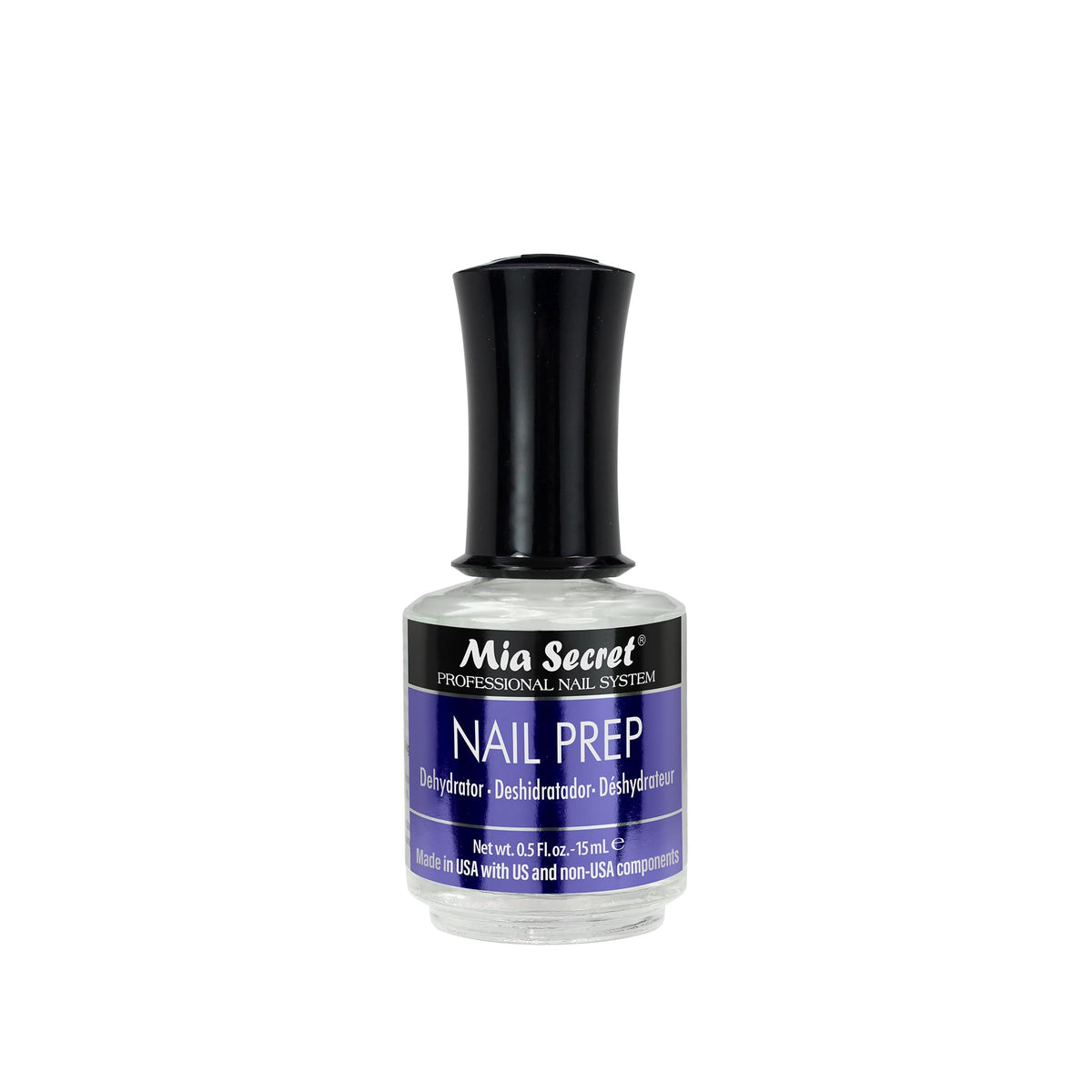 Mia Secret déshydratant sans acide, bouteille de 15 ml prête à l’application.