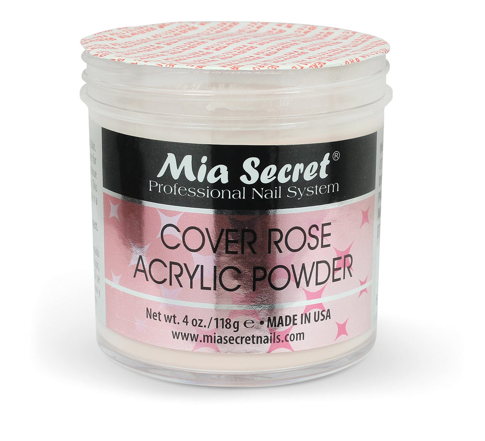 Mia Secret emballage 4oz: poudre rose prête à l’emploi