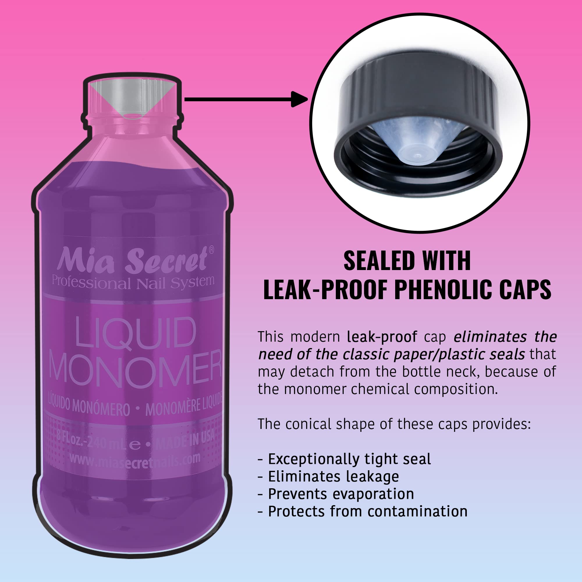 Mia Secret flexibilite exceptionnelle, pour des poses solides et durables.