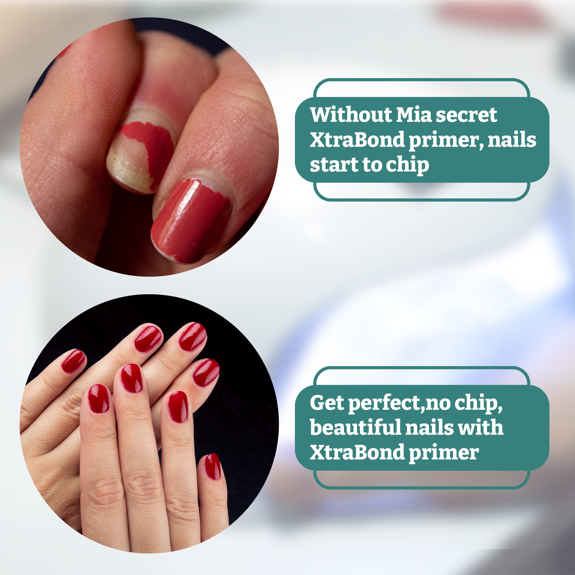 Mia Secret Formule sans acide, premier plan évoquant une réduction d’irritations lors de l’application.