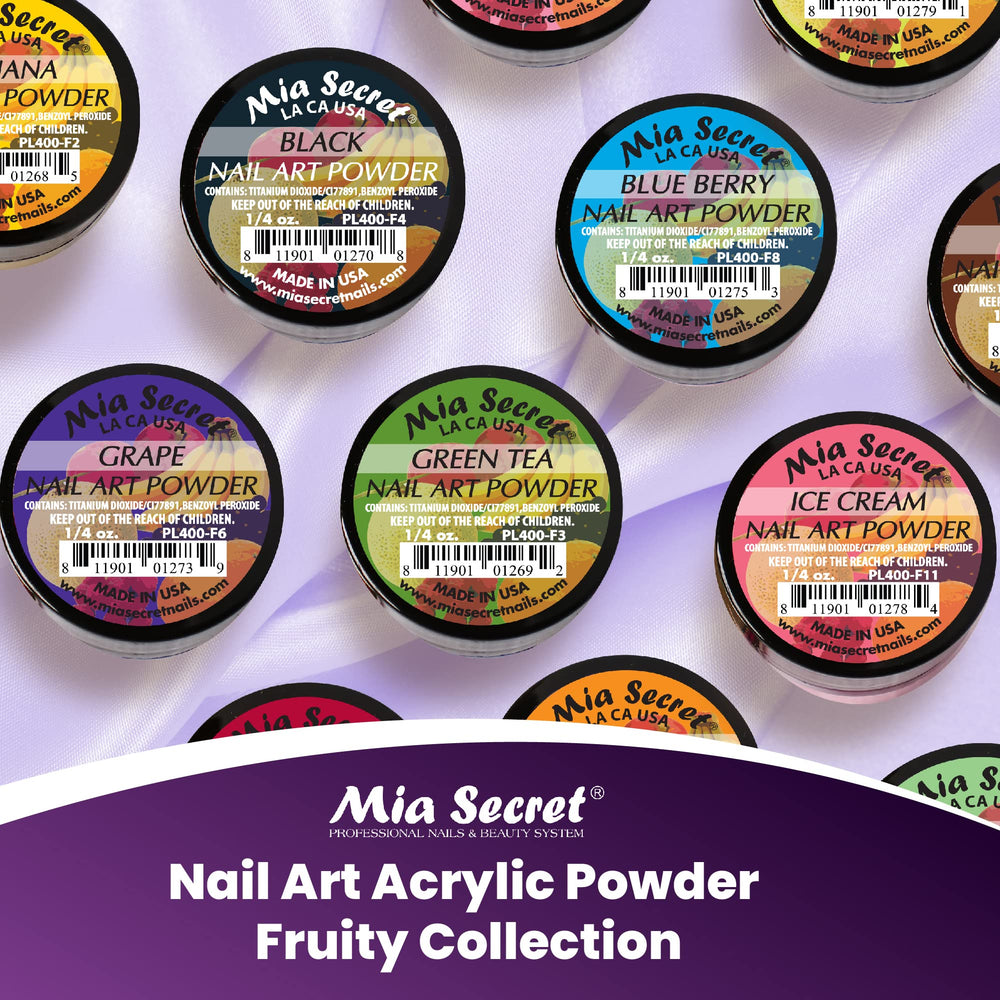 Mia Secret Fruity Collection idées nail art créatives et colorées.