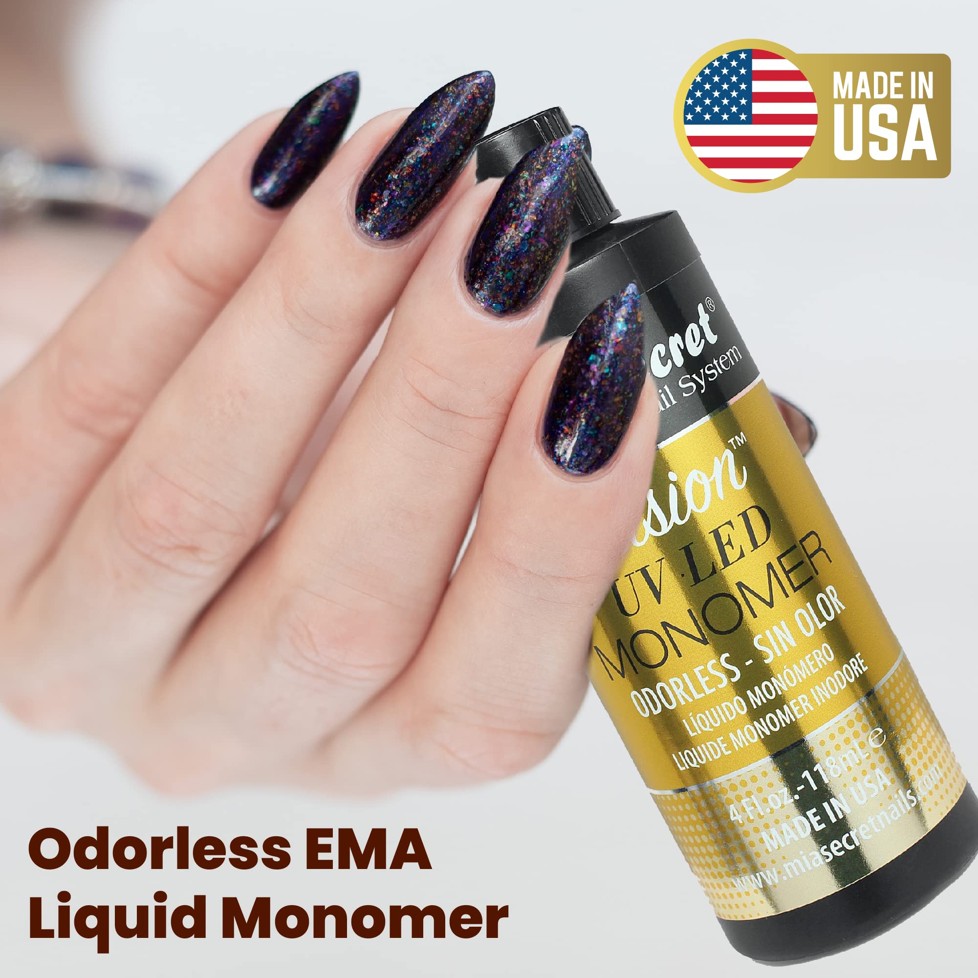 Mia Secret Fusion Sans Odeur : adhérence exceptionnelle et flexibilité adaptée aux ongles