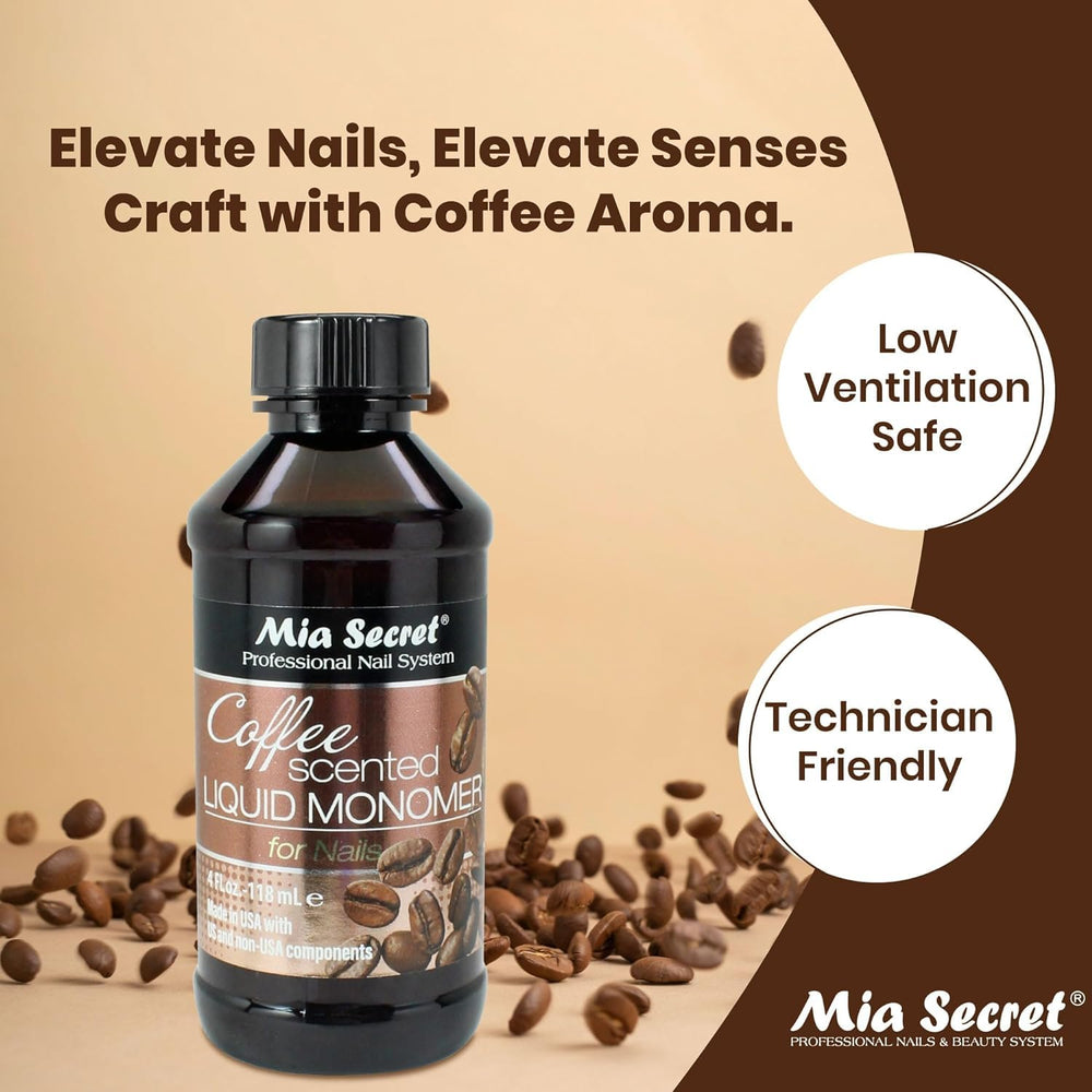 Mia Secret monomère café: parfum café distinctif pour ambiance.