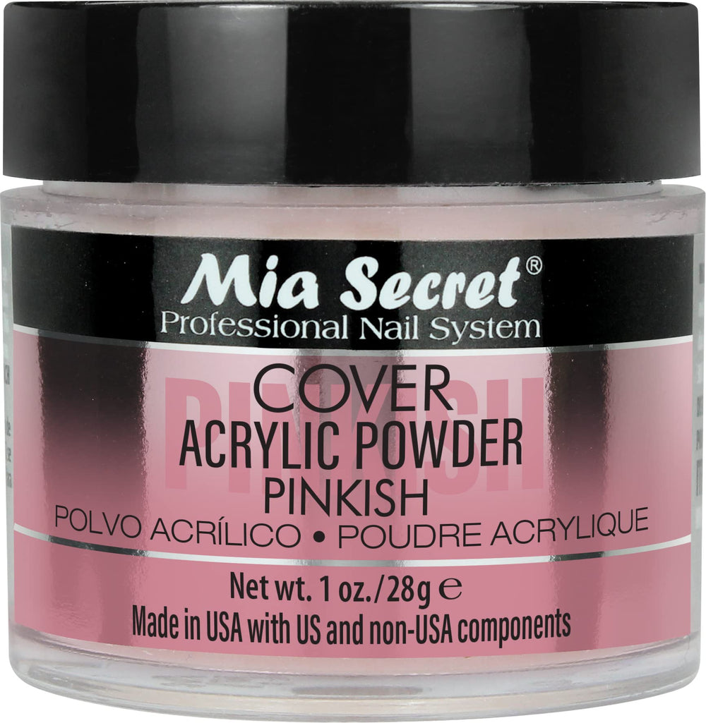 Mia Secret Cover Pinkish Acrylique 1oz – bouteille prête pour une application précise