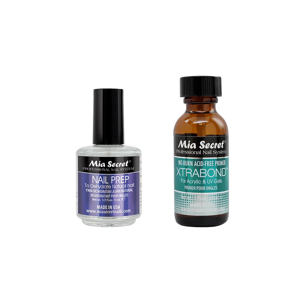 Mia Secret Préparation des ongles désydratante améliore l’adhérence.