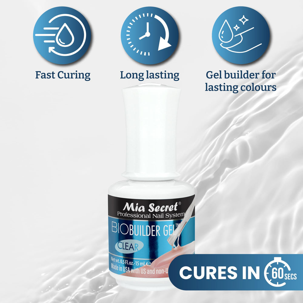 Mia Secret Nail Prep et Xtrabond – étape clé pour l’adhérence des gels.