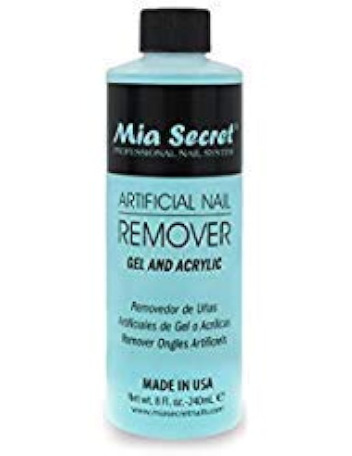 Mia Secret Utilisation : coton et aluminium pour retrait net des ongles