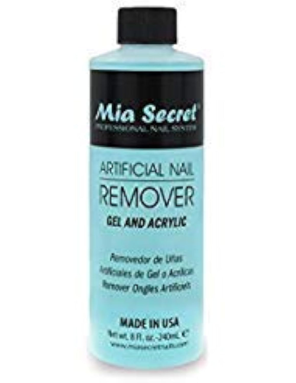 Mia Secret Utilisation : coton et aluminium pour retrait net des ongles