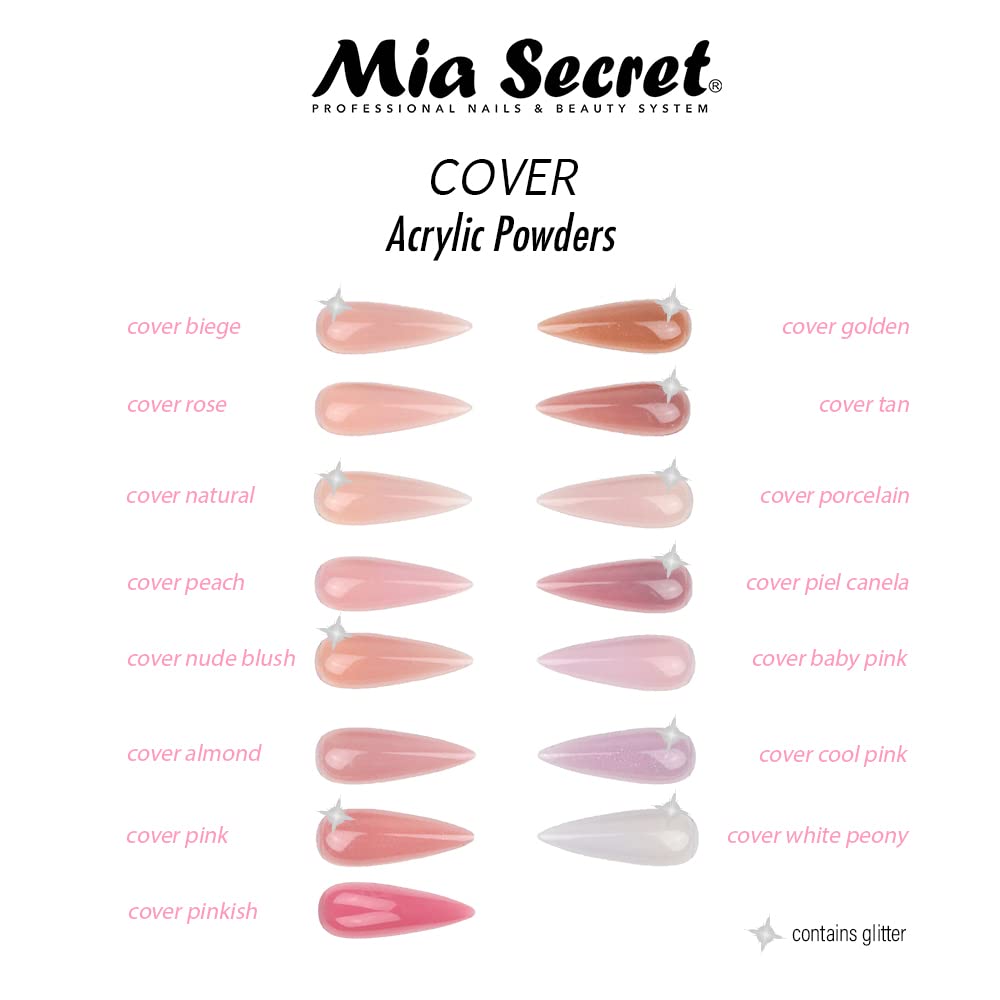 Mia Secret utilisation polyvalente pro et maison pour ongles