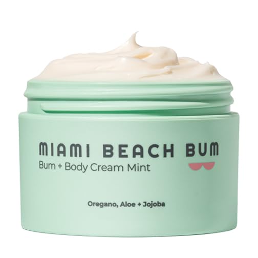 Miami Beach Bum – crème corps à l’origan sur bouteille, hydratation quotidienne.