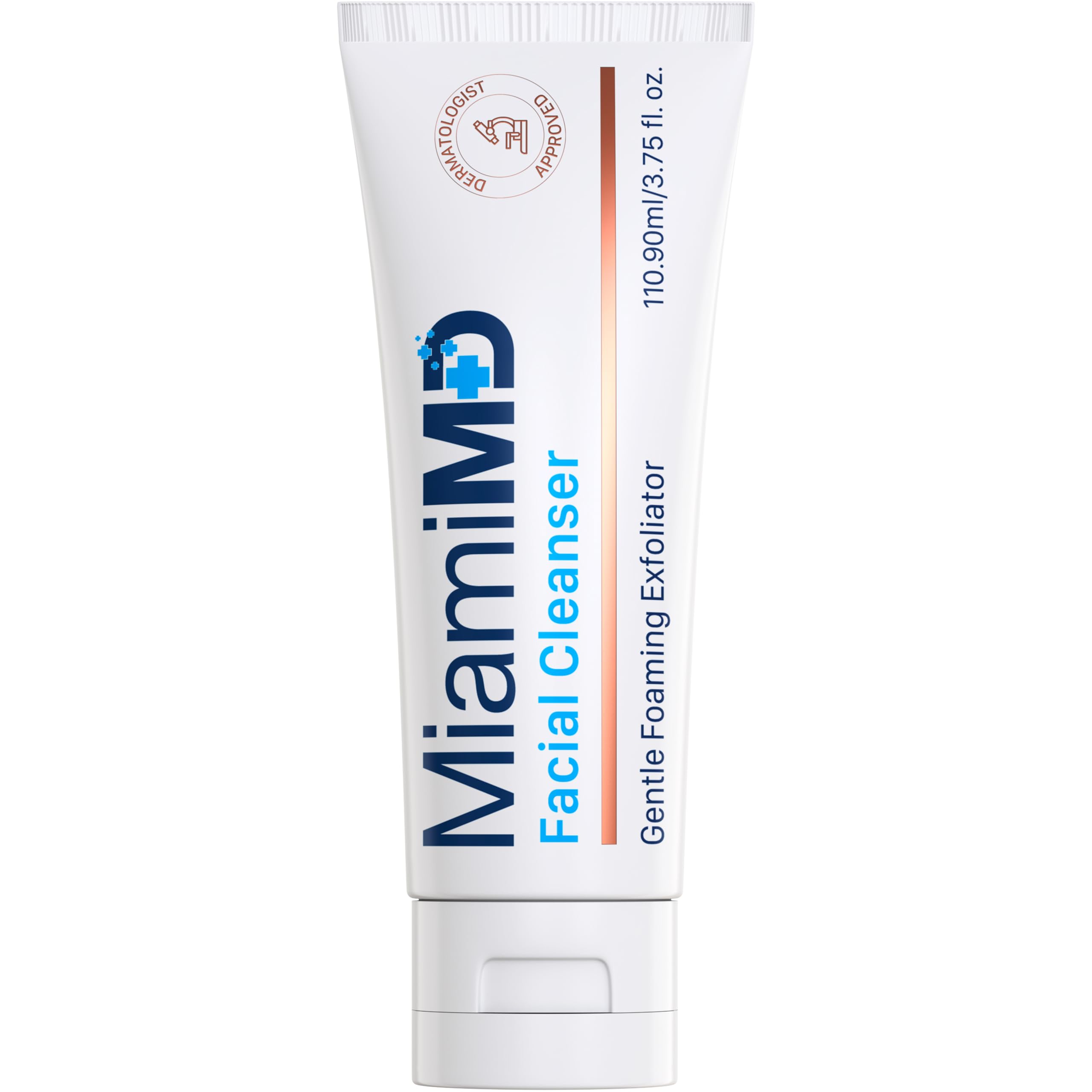 MiamiMD nettoyant visage hydratant, exfoliation douce pour peau mature